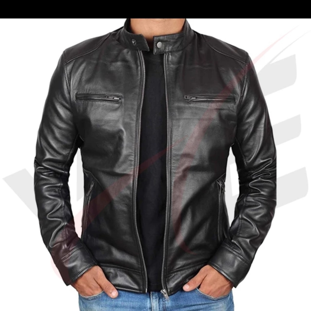 Leather jacket